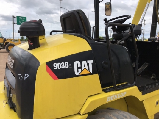 ขายรถตักล้อยาง CAT 903B (เทียบเท่า WA50) แขนยาวพิเศษ นำเข้าเองจากญี่ปุ่น สภาพพร้อมใช้ มีVDOการทำงานครับ