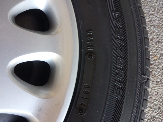 ขายยาง กะทะล้อ พร้อมฝา ฮอนด้า ซิตี้