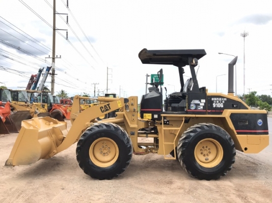 ขายรถตักล้อยาง CAT 910G (5,XXX ชั่วโมง) นำเข้าเองจากญี่ปุ่น สภาพพร้อมใช้ มีVDOการทำงานครับ