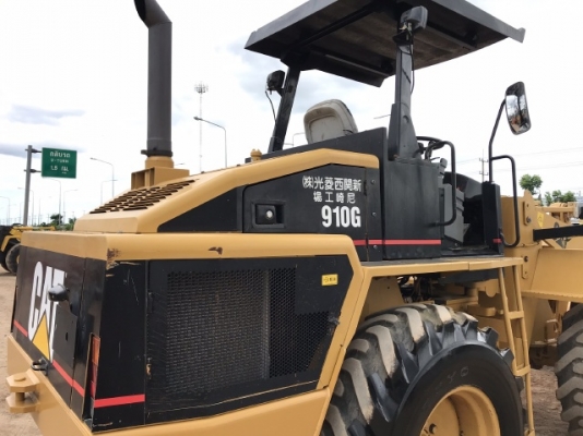 ขายรถตักล้อยาง CAT 910G (5,XXX ชั่วโมง) นำเข้าเองจากญี่ปุ่น สภาพพร้อมใช้ มีVDOการทำงานครับ