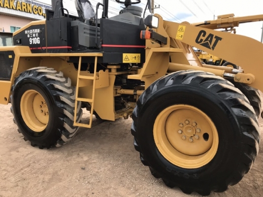 ขายรถตักล้อยาง CAT 910G (5,XXX ชั่วโมง) นำเข้าเองจากญี่ปุ่น สภาพพร้อมใช้ มีVDOการทำงานครับ