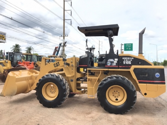 ขายรถตักล้อยาง CAT 910G (5,XXX ชั่วโมง) นำเข้าเองจากญี่ปุ่น สภาพพร้อมใช้ มีVDOการทำงานครับ
