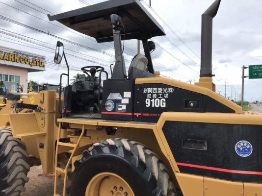 ขายรถตักล้อยาง CAT 910G (5,XXX ชั่วโมง) นำเข้าเองจากญี่ปุ่น สภาพพร้อมใช้ มีVDOการทำงานครับ