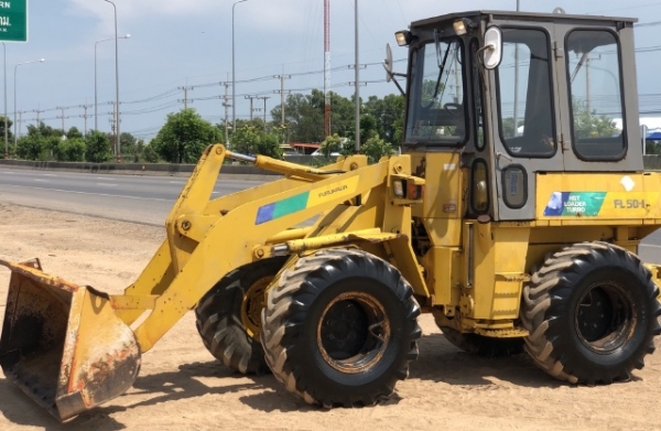 ขายรถตักล้อยาง FURUKAWA FL50-1 (เทียบเท่า WA50) (3,XXX ชั่วโมง) นำเข้าเองจากญี่ปุ่น สภาพพร้อมใช้ มีVDOการทำงานครับ