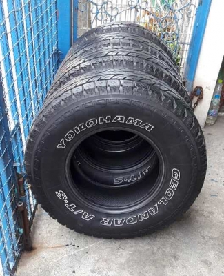 ขายล้อแม็ก Infinity ชุบโครเมี่ยม ปัดเงา 6/139.7 ขอบ 15 x 8.5 นิ้ว ET-28 พร้อมยาง YOKO ถูกๆ