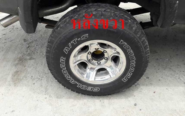 ขายล้อแม็ก Infinity ชุบโครเมี่ยม ปัดเงา 6/139.7 ขอบ 15 x 8.5 นิ้ว ET-28 พร้อมยาง YOKO ถูกๆ