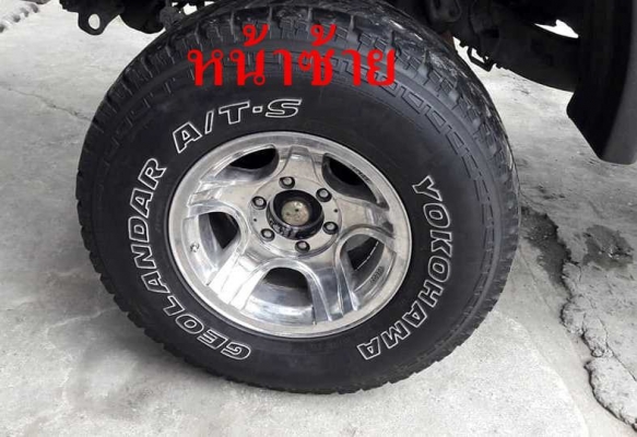 ขายล้อแม็ก Infinity ชุบโครเมี่ยม ปัดเงา 6/139.7 ขอบ 15 x 8.5 นิ้ว ET-28 พร้อมยาง YOKO ถูกๆ