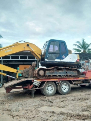 ขายด่วน SK120-3 มากที เครื่องเดิม ปั้มเดิม แอรหนาว สภาพดีใช้งานได้เลย