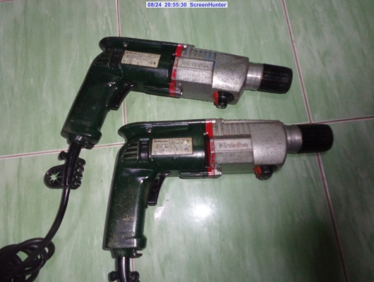 ขายเหมาสว่านโรตารี่ Metabo 2ระบบ มี2ตัว แยกได้นะครับ เยอรมันแท้