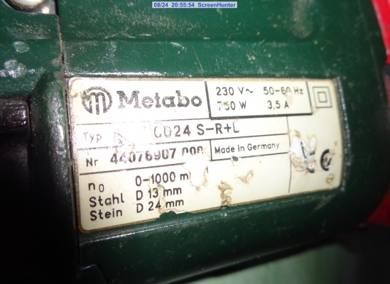 ขายเหมาสว่านโรตารี่ Metabo 2ระบบ มี2ตัว แยกได้นะครับ เยอรมันแท้ ขายเหมาสว่านโรตารี่ Metabo 2ระบบ มี2ตัว แยกได้นะครับ เยอรมันแท้