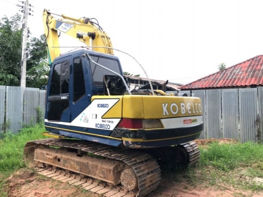 มาใหม่ อีกคัน 695,000 เก่านอก 2 ปี KOBELCO SK120 Mark 3 เครื่องดี ปั้มแรง โช่หนา เอวแน่น ไฟฟ้าครบ แอร์หนาว พร้อมใช้ เหมือนพึ่งมาจาก ญี่ปุ่น เอกสารอินวอยท์  อยู่ ยโสธร โทร 0626426323มาใหม่ อีกคัน 695,000 เก่านอก 2 ปี KOBELCO SK120 Mark 3 เครื่องดี ปั้มแรง