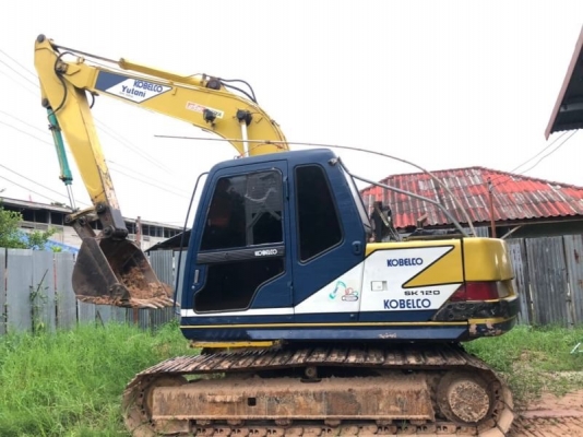 มาใหม่ อีกคัน 695,000 เก่านอก 2 ปี KOBELCO SK120 Mark 3 เครื่องดี ปั้มแรง โช่หนา เอวแน่น ไฟฟ้าครบ แอร์หนาว พร้อมใช้ เหมือนพึ่งมาจาก ญี่ปุ่น เอกสารอินวอยท์  อยู่ ยโสธร โทร 0626426323มาใหม่ อีกคัน 695,000 เก่านอก 2 ปี KOBELCO SK120 Mark 3 เครื่องดี ปั้มแรง