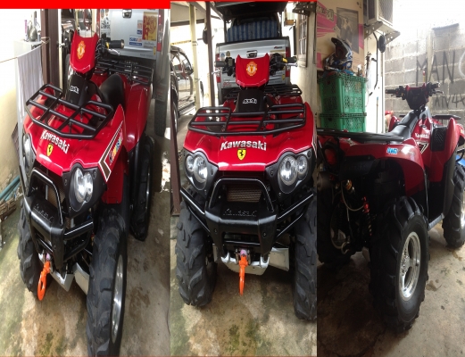 ขายatv2006 Kawasaki Brute Force 650 4x4i ต่อรอง กันได้            แต่งคบเป็นรถusaไม่ใช้รถจีนชุดแต่งของusaโช๊ก