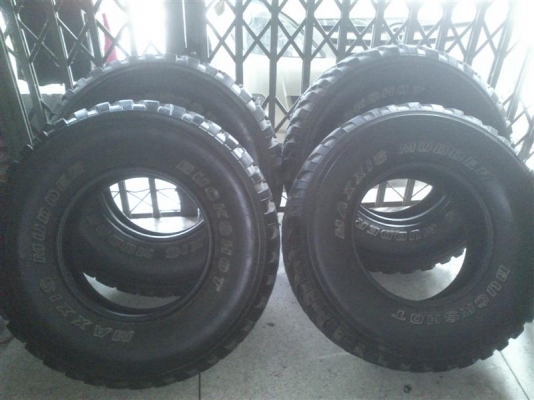 ยางมัด maxxis 16/75/285 ปี10