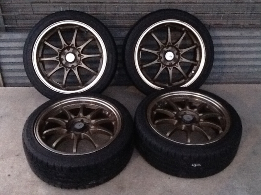 ขายแม็กขอบ 17 CE28 4รู100/114 พร้อมยาง