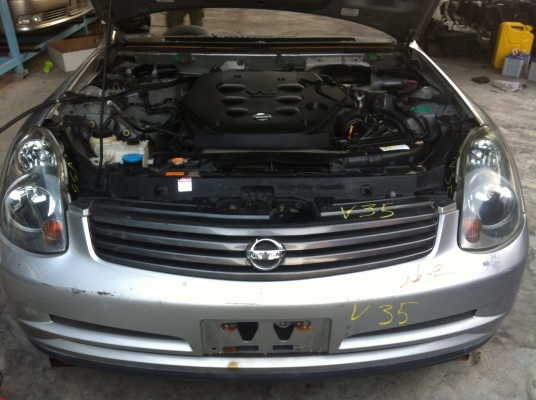 ขายเครื่องยนต์นำเข้าจากญี่ปุ่นพร้อมหัวตัด NISSAN SKYLINE V35 เครื่องยนต์ VQ25 2500 cc 215HP !!!!เกียร์ออโต พาร์ทแท้นำเข้าจากญี่ปุ่น!!!! ขายเครื่องยนต์นำเข้าจากญี่ปุ่นพร้อมหัวตัด NISSAN SKYLINE V35 เครื่องยนต์ VQ25 2500 cc 215HP !!!!เกียร์ออโต พาร์ทแท้นำเข้าจากญี่ปุ่น!!!!