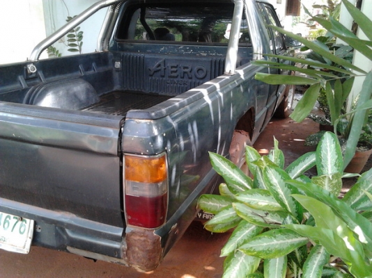 ขาย กระบะแค็ป MISU L200 AEROBODY ปี37/94 เครื่อง2.5 84HP แรงๆ ไม่หลวม พ.พาวเวอร์ แอร์เย็น ภายในดี คอนโซลครบ ช่วงล่างปึ๊ก คัสซีสวยไม่ผุไม่ดาม พื้นปูกระบะ สีมีแตก พร้อมใช้พร้อมลุยงาน ราคาต่อรองได้ครับ