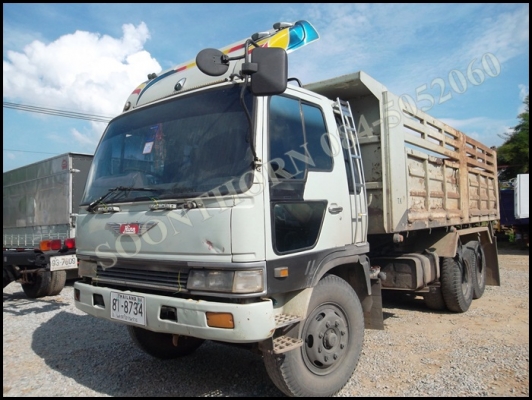 ขายด่วน รถบรรทุก 10 ล้อ HINO 195 แรง หัวไฮเทค 2 เพลาดั้ม สภาพสวย พร้อมใช้งาน ราคาสุดคุ้ม