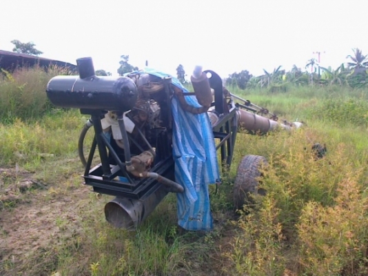 ขายท่อดูดน้ำ 12 นิ้ว ยาว 10เมตร เครื่อง ISUSU 4 BB 100 แรง