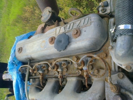 ขายท่อดูดน้ำ 12 นิ้ว ยาว 10เมตร เครื่อง ISUSU 4 BB 100 แรง