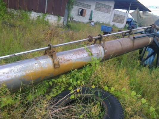 ขายท่อดูดน้ำ 12 นิ้ว ยาว 10เมตร เครื่อง ISUSU 4 BB 100 แรง