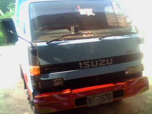หกล้อISUZU ดั้ม หัวNPR เครื่อง195 แรง คันซีNRR ยาว 3.30เมตร เครื่องดี