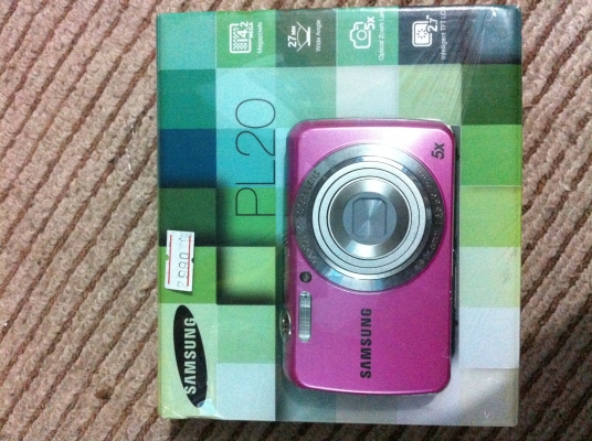 ขายกล้อง samsung PL20 มี 2สี ดํา-ชมพู
