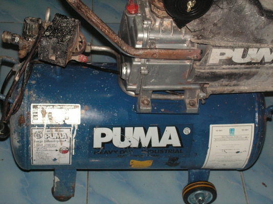 ปั๊มลมPUMAโรตารี่25ลิตร(พร้อมใช้) ปั๊มลมPUMAโรตารี่25ลิตร(พร้อมใช้)