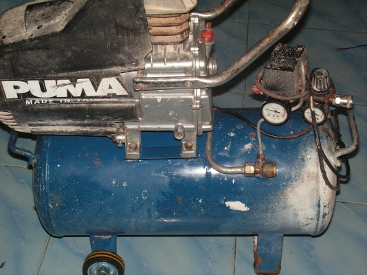 ปั๊มลมPUMAโรตารี่25ลิตร(พร้อมใช้) ปั๊มลมPUMAโรตารี่25ลิตร(พร้อมใช้)