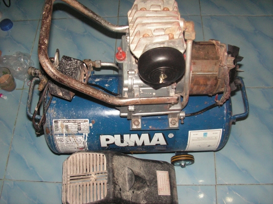 ปั๊มลมPUMAโรตารี่25ลิตร(พร้อมใช้)