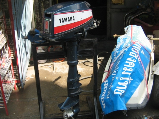 ขาย เครื่องเรือ Yamaha 8 แรง เครื่องดีมาก นำเข้าญี่ปุ่น ราคา 17,500
