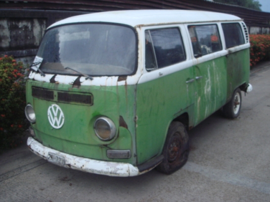 ขออนุญาตขายรถโฟล์คตู้แตงโม ปี 69 ราคา 70000 (No-Bookแต่ของครบมีผุ)