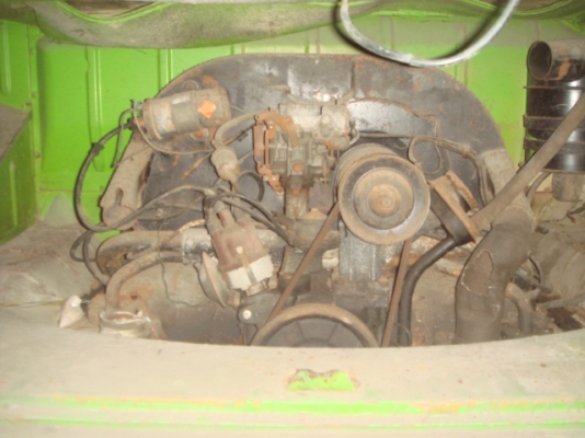 ขออนุญาตขายรถโฟล์คตู้แตงโม ปี 69 ราคา 70000 (No-Bookแต่ของครบมีผุ)