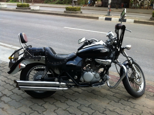 ราคาสุดท้าย ขาย Kawasaki Boss175 รุ่น 3 แต่งสไตล์คลาสสิค