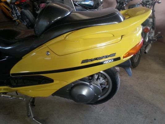 บรีส ไบค์ ช็อป///ขายบิ๊กสกู๊ดเตอร์ suzuki skywave 400 inv (รับเทรินทุกรุ่น