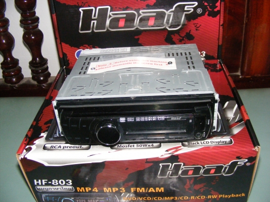 ขายวิทยุเล่นDVD CD VCD MP3 MP4 USB SDการ์ด FM/AM สินค้าใหม่