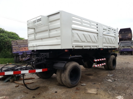 ขายรถหางพ่วงดั้มสามมิตรยางสยาม80\%9เส้นปี49สวยจัดเล่มพร้อมโอน