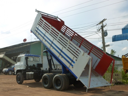 แสงฟ้าเต้นรถ///ขายHINO-227 สภาพสวย กระบะดั้มข้างมิเนียม ยางเต็ม