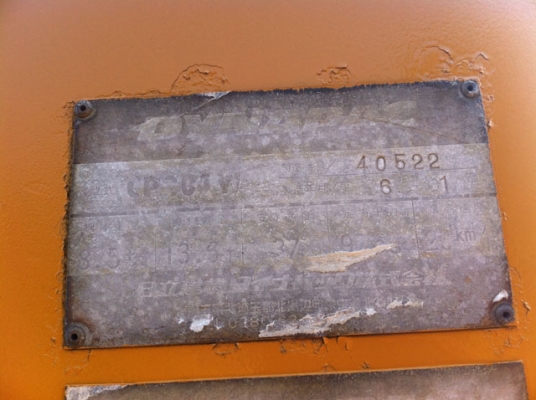 ขายด่วนรถบดล้อยาง7ล้อDYNAPAC CP201W ตรวจเช็คพร้อมใช้ เก่าญี่ปุ่น