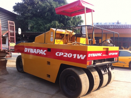 ขายด่วนรถบดล้อยาง7ล้อDYNAPAC CP201W ตรวจเช็คพร้อมใช้ เก่าญี่ปุ่น