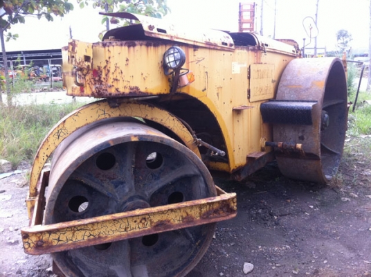 ขายด่วนรถบด3ล้อเหล็ก SAKAI KD120 ทำสี ตรวจเช็คพร้อมใช้ เก่าญี่ปุ่น