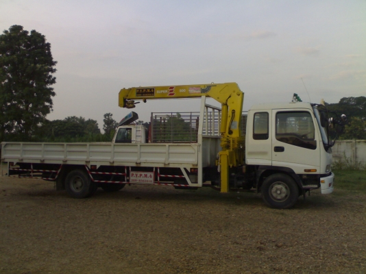 ขาย ISUZU DEGA 195 ติดเครน TANAADO 5 ตัน ท้องวี ยาว 7.20 เมต ร ยาง 825.16" การันตีสภาพสวยคร๊าบ.