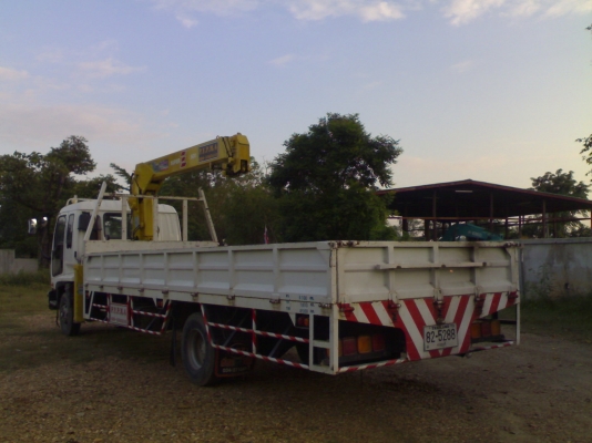 ขาย ISUZU DEGA 195 ติดเครน TANAADO 5 ตัน ท้องวี ยาว 7.20 เมต ร ยาง 825.16" การันตีสภาพสวยคร๊าบ.