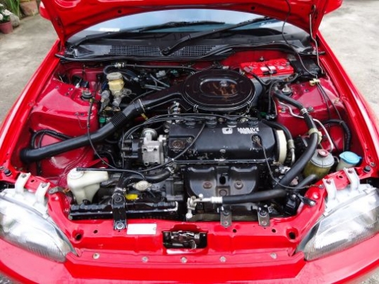 ขาย Honda civic 3d สีแดงสวยๆ ติดแก็ส lpg ราคา 135,000 บาท พร้อมโอนครับ ++++++++