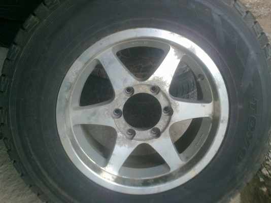 ขายแม็กพร้อมยางเก่าJAPANขอบ16ตามสภาพ