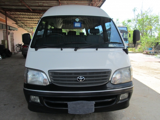 ขายรถตู้ TOYOTA , CommuTer หลังคาสูงตาเพชร สวยจัดเป็นรถใช้ในบริษัท
