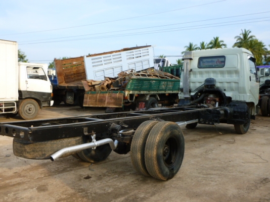 แสงฟ้าเต้นรถ/////จำหน่ายรถ6ล้อHINO-KM545วางหัวFCนอก พวงมาลัยเพาเวอร์ ยางใหม่6เส้น ยาว5.50.ม