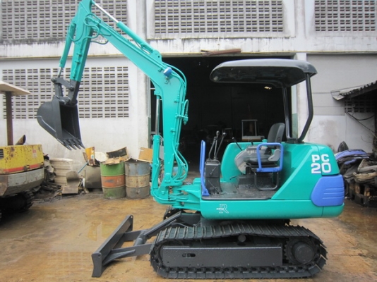 ขาย รถขุดเล็ก KOMATSU รุ่น PC20-7- แทร็กเหล็ก มือสองญี่ปุ่น