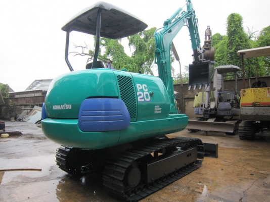 ขาย รถขุดเล็ก KOMATSU รุ่น PC20-7- แทร็กเหล็ก มือสองญี่ปุ่น