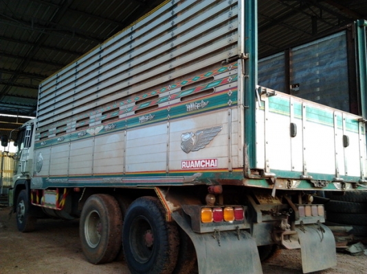 HINO PROFIA 320 HP P11C รถพ่วงแม่+ลูก กระบะดั๊มพ์มิเนียม 12 ตันสภาพสวยมากๆ ลูก 2 คานดั๊มพ์ ภายในเก๋งสวยครบ แอร์ พวงมาลัยเพาเวอร์ เบรคทริ๊ปฟี้ครบครัน ยางสภาพดีแม่ลูก 80\% ทะเบียนภาษีครบพร้อมโอนครับ